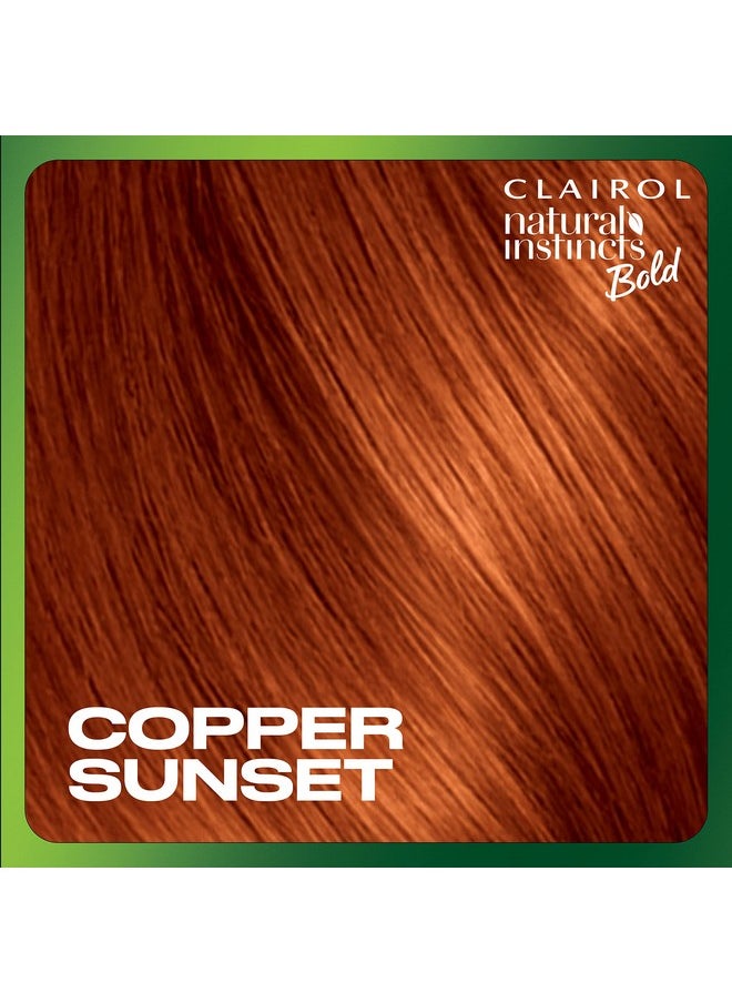 Natural Instincts Bold Permanent Hair Dye, C64 Copper Sunset Hair Color, Pack Of 1