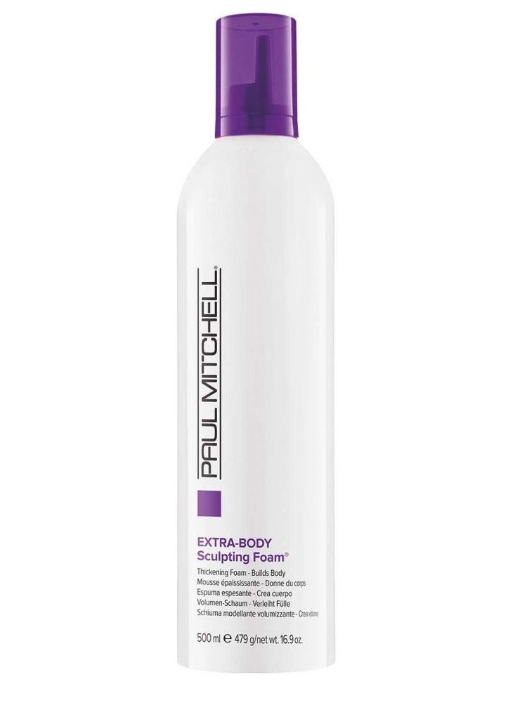 Extra-Body Sculpting Foam, Thickens + Builds Body, For Fine Hair, 500ml