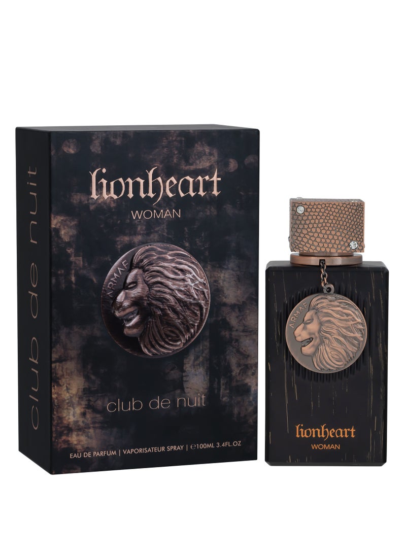 Armaf Club De Nuit Heritage Lion Heart Woman Eau De Parfum 100ml Black, Perfume For Woman, Fragrance For Her