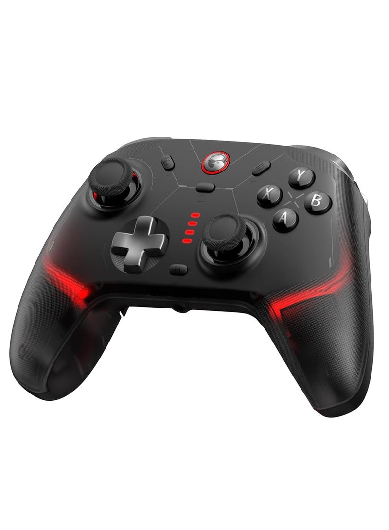 Cyclone 2 Multiplatform Wireless Controller- TMR Electromagnetic Joysticks&Hall Effect Switch triggers,6-axis Gyro Gaming Controller for Switch/PC/iOS/Android/Steam