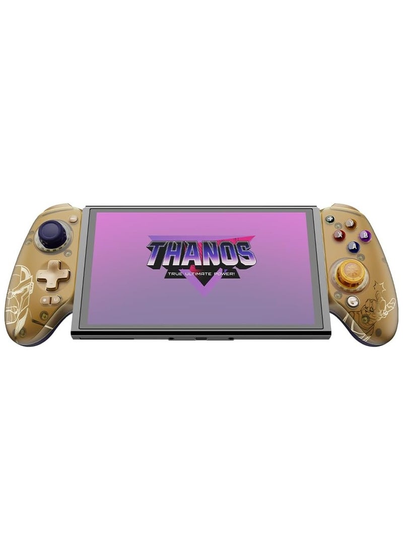 Galileo G8 Plus Thanos Edition Bluetooth Mobile Game Controller for Switch & iOS & Android & Tablets, Wireless Gamepad with Hall Effect Joysticks/Hall Trigger, Play Minecraft, Genshin Impact, Call of Duty Mobile