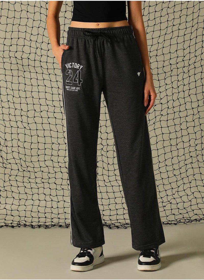 Women Charcoal Trousers