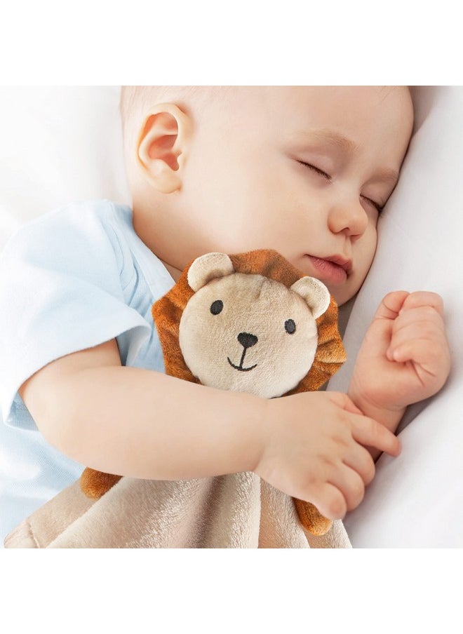 Loveys For Babies - Soft Security Blanket Baby Snuggle Toy Newborn Stuffed Animals Baby Gifts For Boys And Girls, Lion 16 Inch