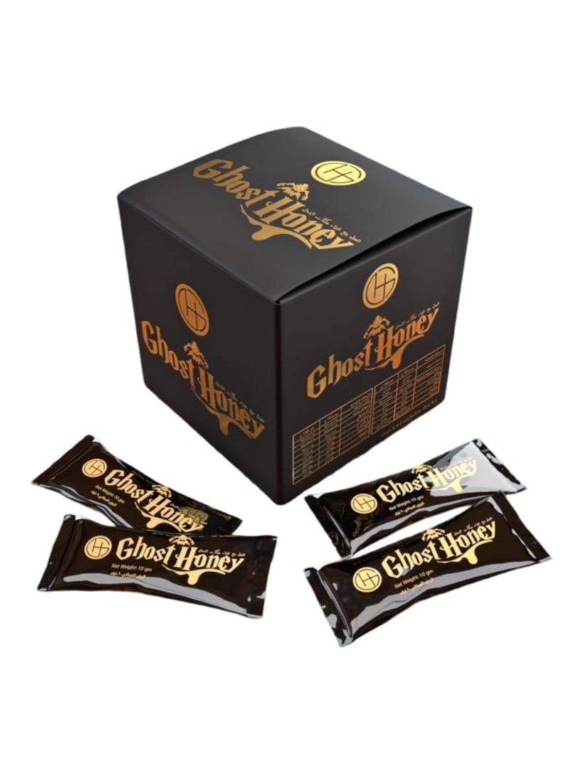 Ghost Honey Natural 10 gm ( 4*10 gm SACHETS ), Enhancement, Red Ginseng, Royal Jelly