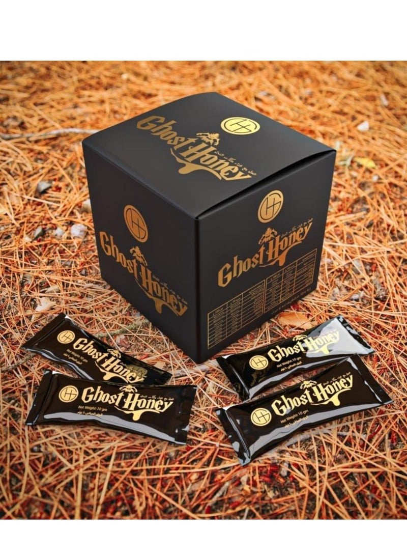 Ghost Honey Natural 10 gm ( 4*10 gm SACHETS ), Enhancement, Red Ginseng, Royal Jelly