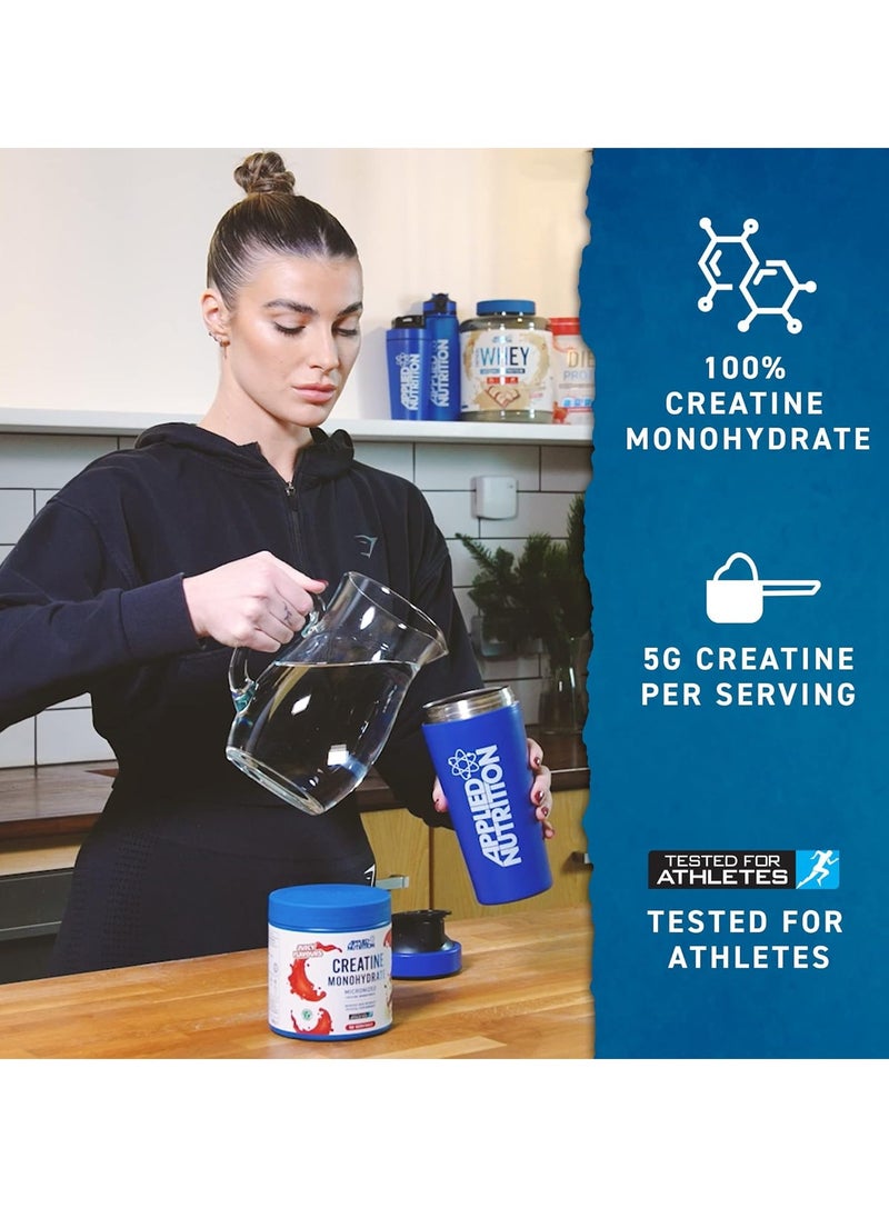 Applied Nutrition Creatine Monohydrate Micronized, Unflavored, 250 Gm