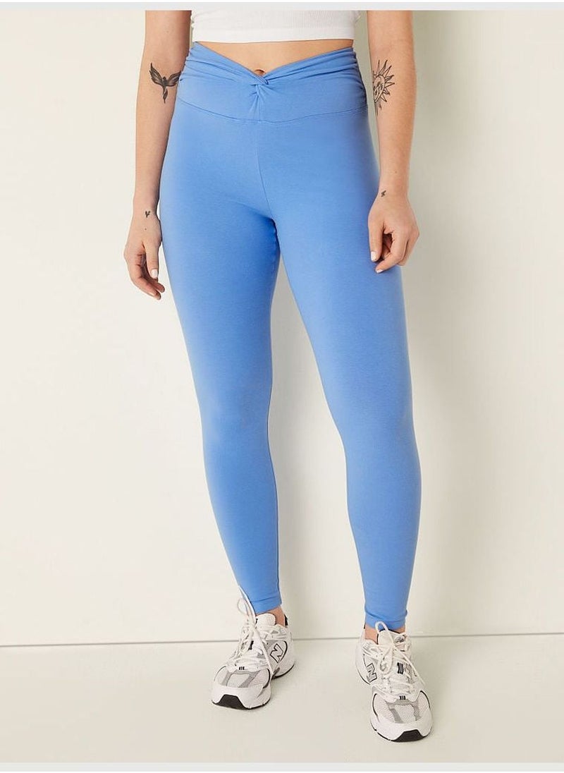 Cotton Twist Waist Leggings