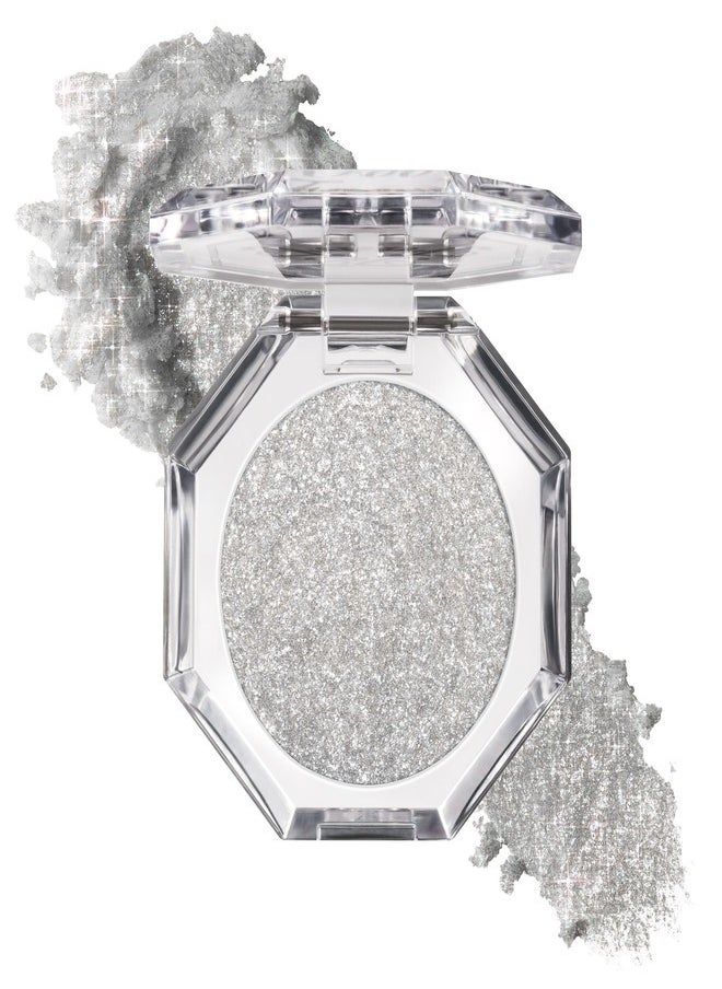 TOO FACED Disco Crush High Shine Glitter Eye Shadow + Face Sparkle Fairy Dust - Opalescent Platinum Sparkle 1.5g