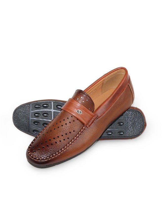 Men's Casual Slip-on Leather Shoes Classic Men Office Business Dress Loafers