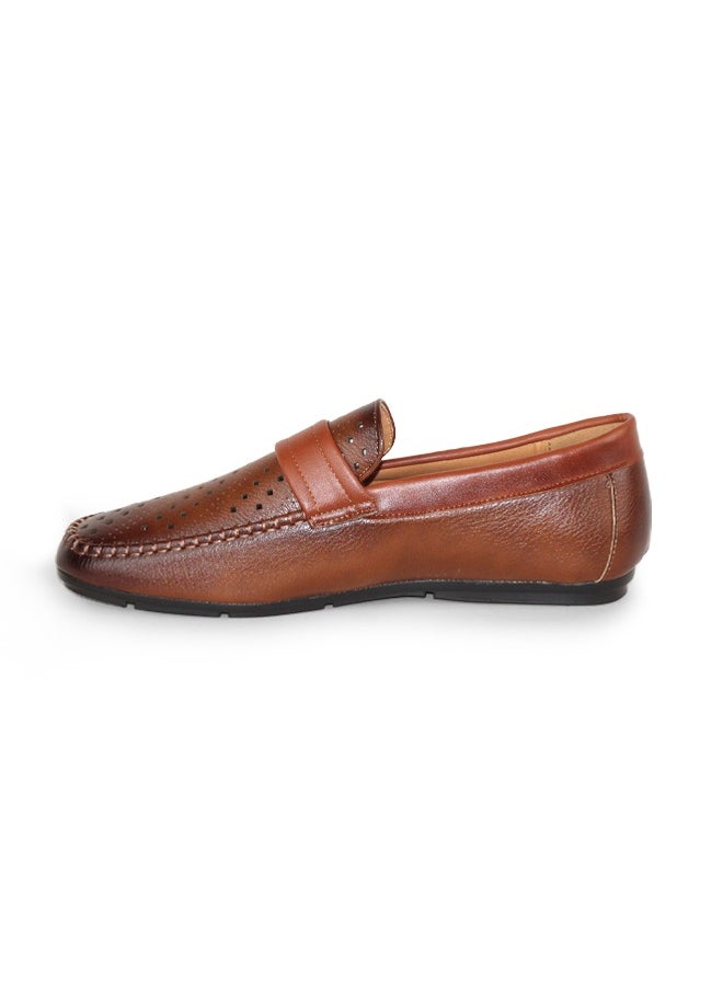 Men's Casual Slip-on Leather Shoes Classic Men Office Business Dress Loafers