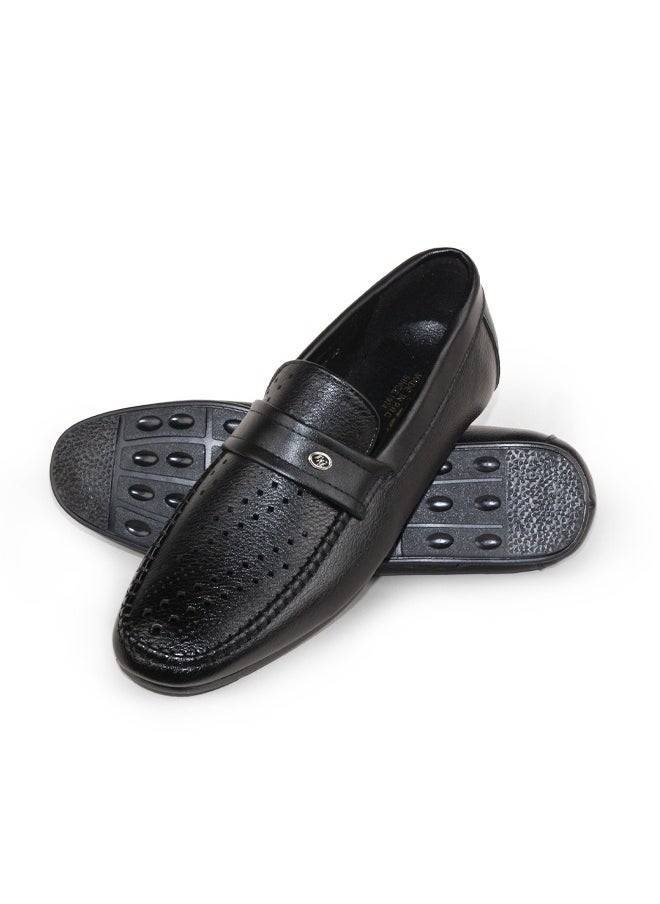 New leather men's loafers Breathable soft comfortable leather shoes