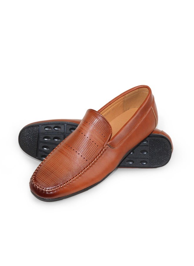 Men's Shoes Soft Leather Comfortable Casual Smooth Loafer