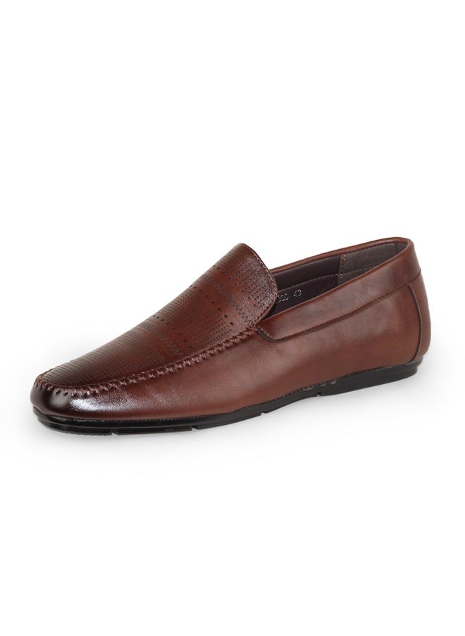 Men Loafer Genuine Leather Sole Anti Slip On Driving Formal Leather Shoes