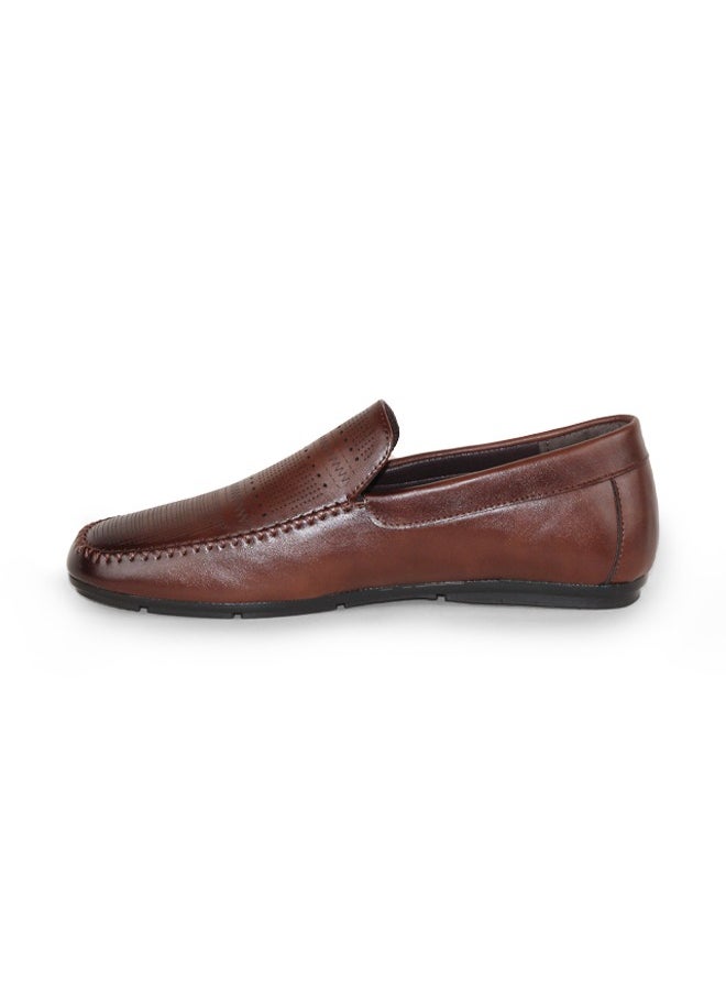 Men Loafer Genuine Leather Sole Anti Slip On Driving Formal Leather Shoes