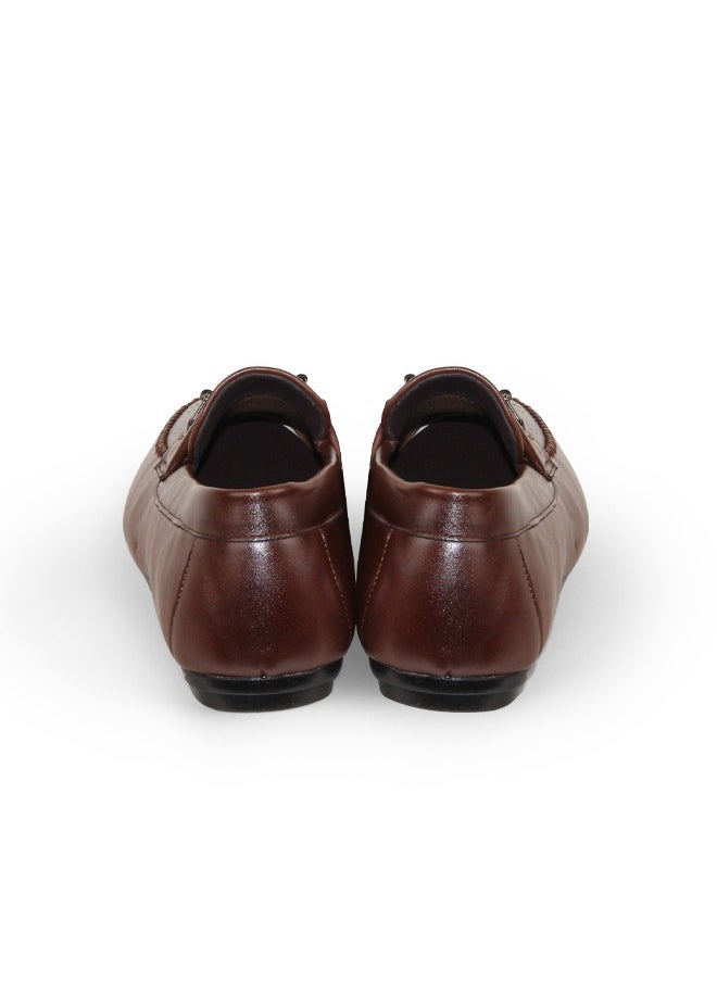 Pu Leather Dress Rubber Sole Men Dress Shoes