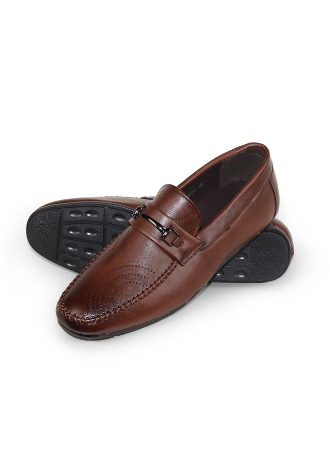 Pu Leather Dress Rubber Sole Men Dress Shoes