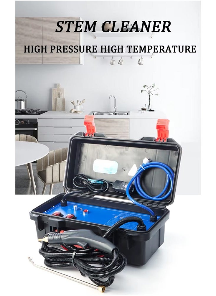 High Pressure Steam Cleaner, 3000W High Temperature High Pressure Steam Cleaner, Quick Heating In 10S for Car, Floor, Furniture, Range Hood, Bathroom