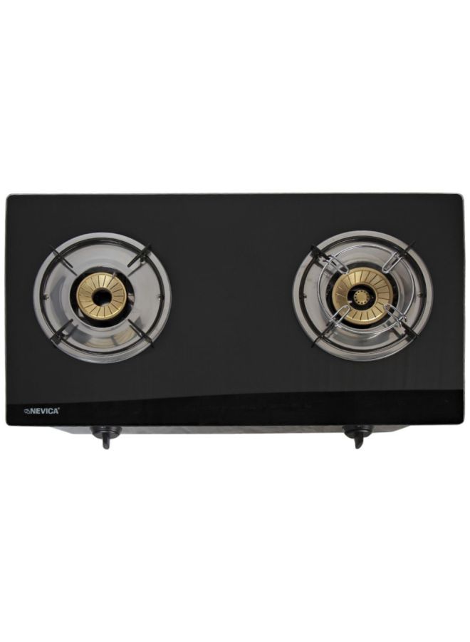 2 - Burner Gas Stove NV-846GS Black