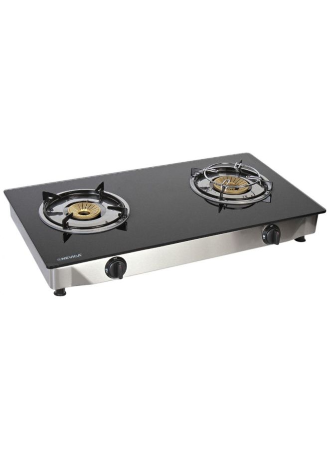 2 - Burner Gas Stove NV-846GS Black