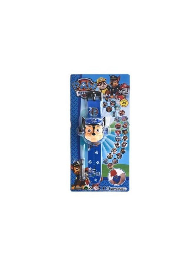 Cartoon Projection Watch for Kids Fun LED Kids Watch with Cartoon Characters Projection Perfect Gift for Boys & Girls