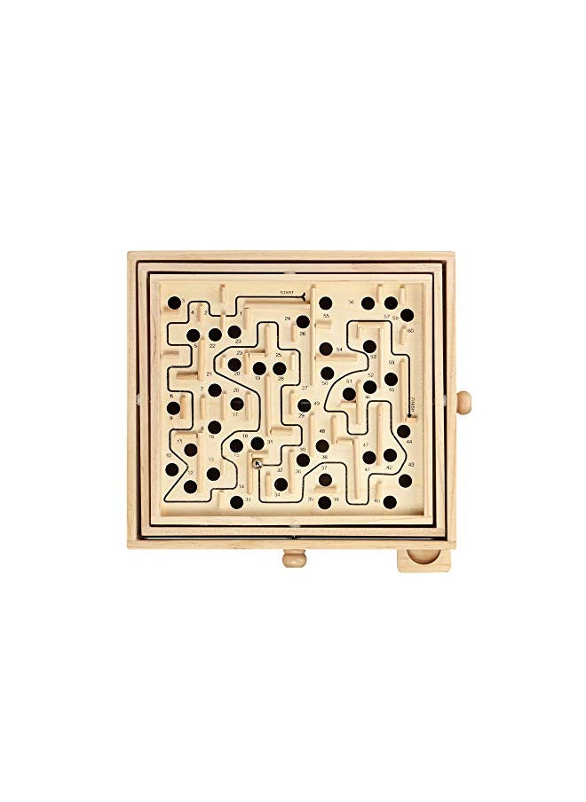 STERLING Games Large Wooden Labyrinth 13.5