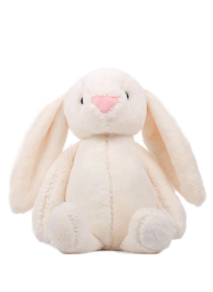 Cute White 45cm Rabbit Doll Hanging Ear Rabbit Plush Stuffed Toy Girls Birthday Gifts