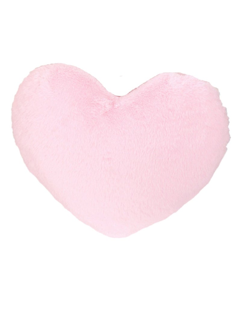 46*36 CM Creativity Cute Heart Shape Plush Toy Soft Stuffed Cartoon Doll For Girls And Boys All Ages Gift（Pink）