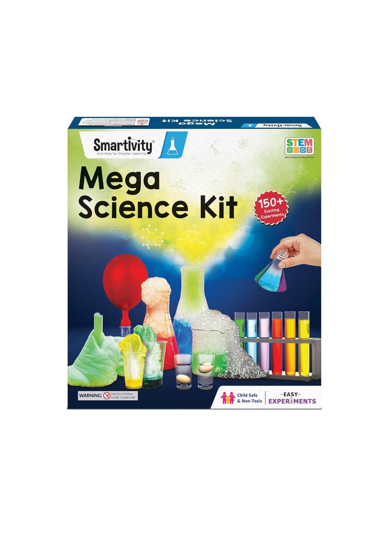 Smartivity Mega Science Kit 150+ Science Experiment Kit for Kids 6 to 14 Years Old | Birthday Gifts for Boys & Girls