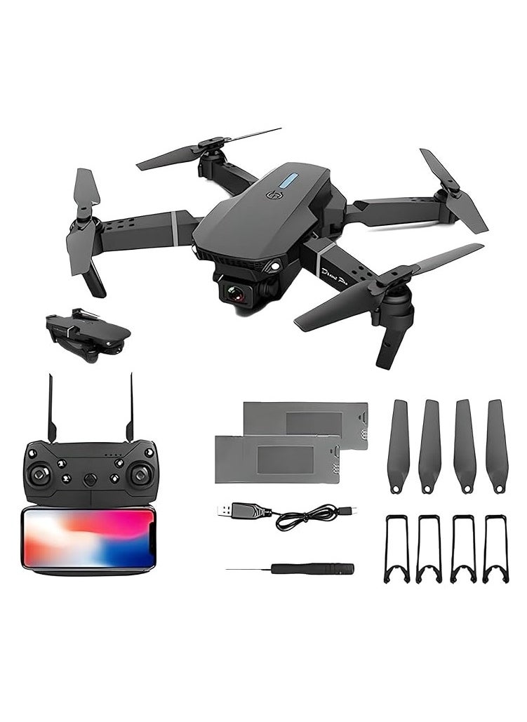 E88 Pro Drone 4k With High Definition Camera WiFi Foldable Drone 2.4G 6 Axis RC Altitude Hold