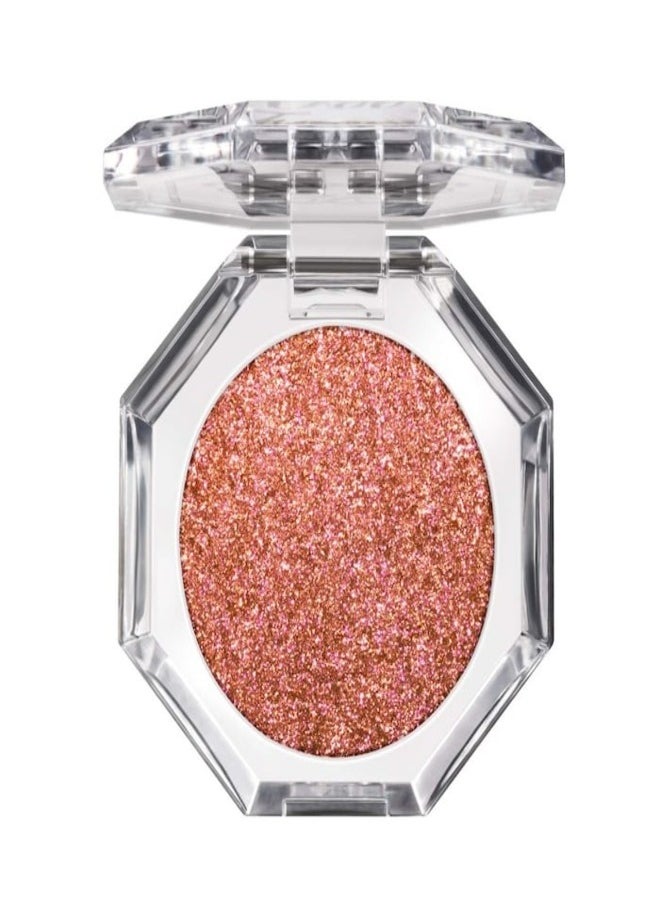 TOO FACED Disco Crush High Shine Glitter Eye Shadow + Face Sparkle Heart Eyes - Shifting Warm Rose Gold Sparkle 1.5g