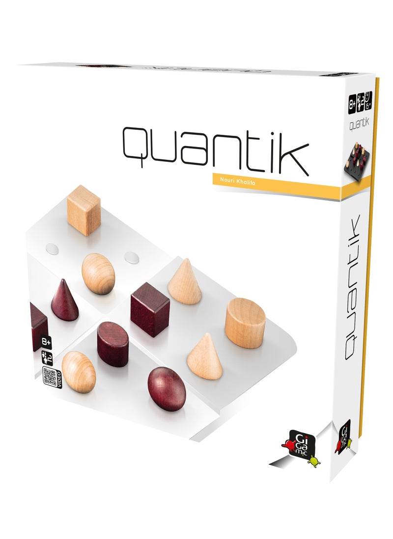 Quantik Base Game - Strategy Game - Gigamic - For Ages 8+ - Original - One Size