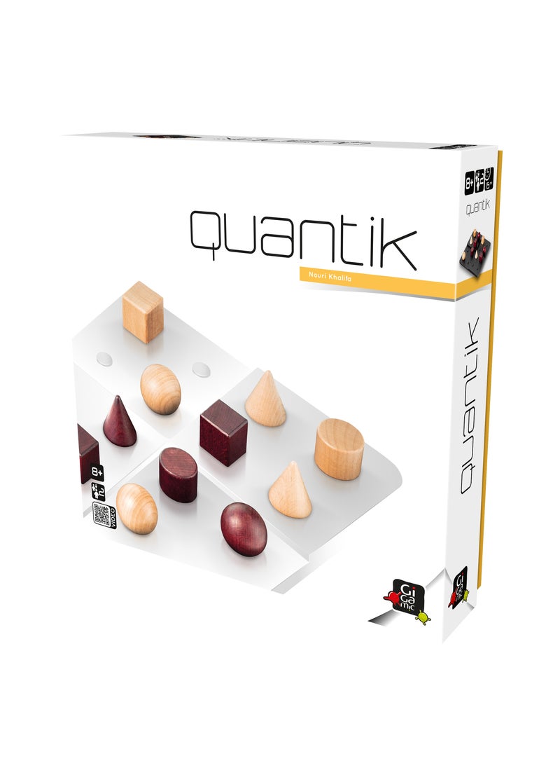 Quantik Base Game - Strategy Game - Gigamic - For Ages 8+ - Original - One Size