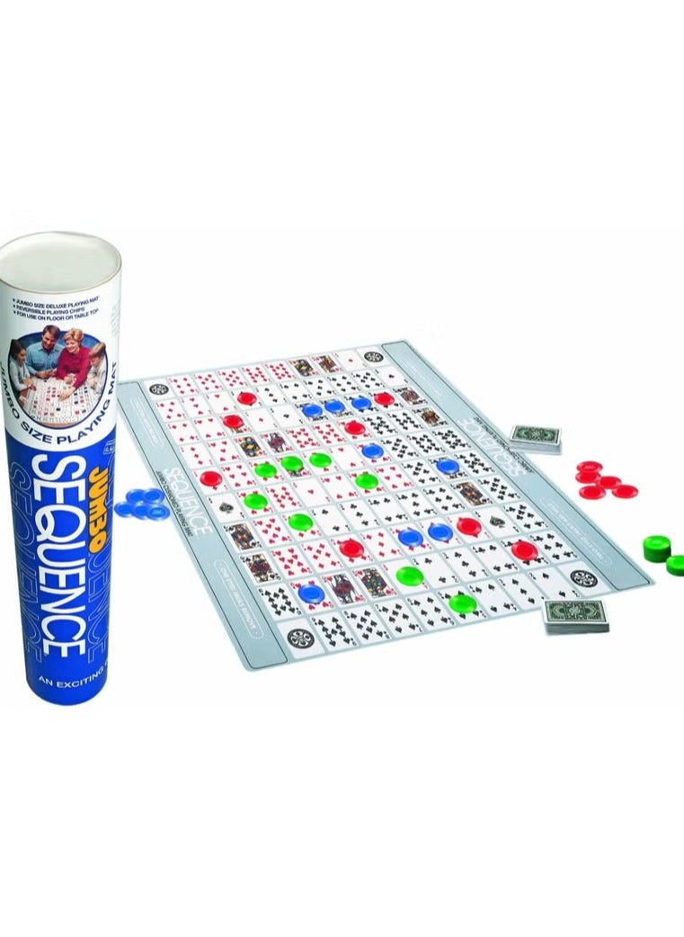 Sequence Jumbo Tube Board Game