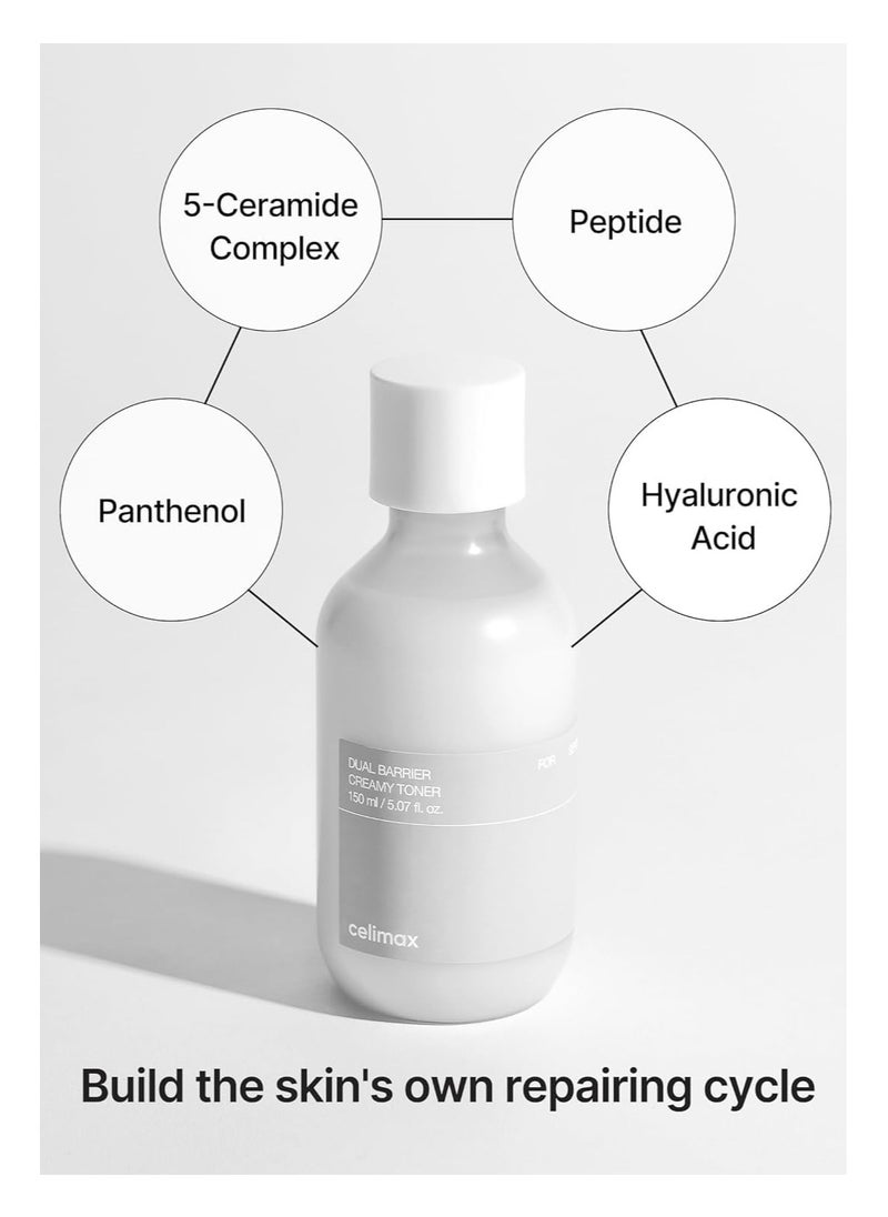 celimax Dual Barrier Creamy Toner 150ml,