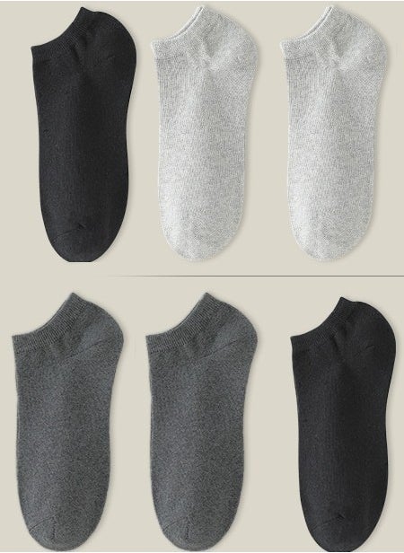 6 Pcs Unisex Seamless Booties Socks