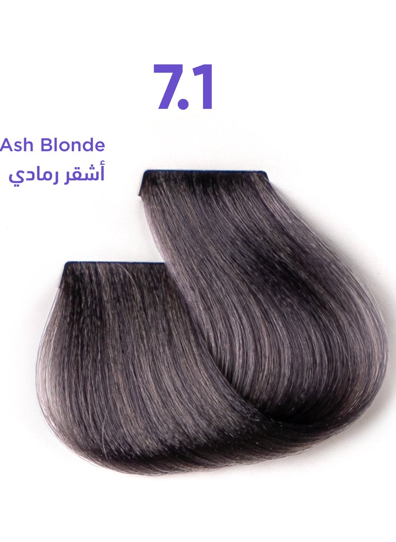 1B Hair Dye Ash Blonde 7.1 Tress Tones Tyrosine Enriched 100ML