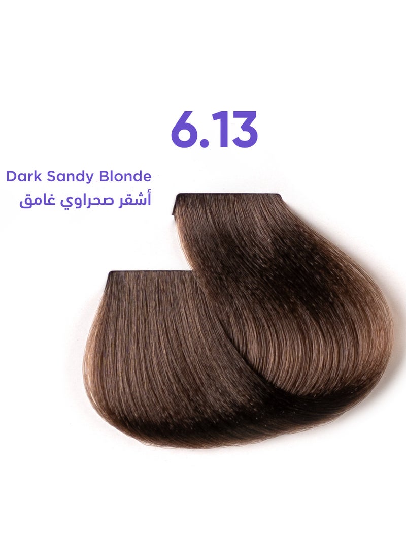 1B Hair Dye Dark Sandy Blonde Color 6.13 Tress Tones Tyrosine Enriched 100ML