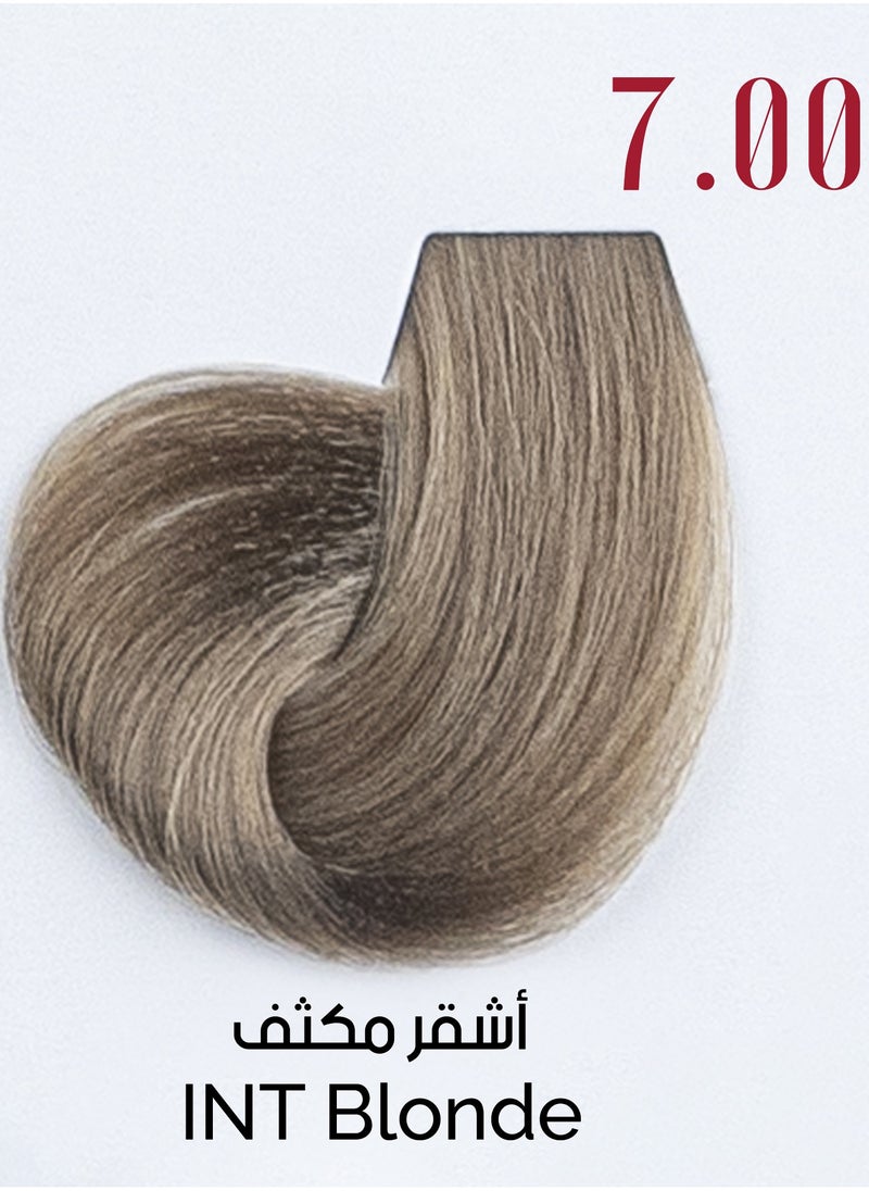 Ve Beauty Care Hair Dye 7.00 INT Blonde – Nourishing Hair Color with Avena Protein, 100ml