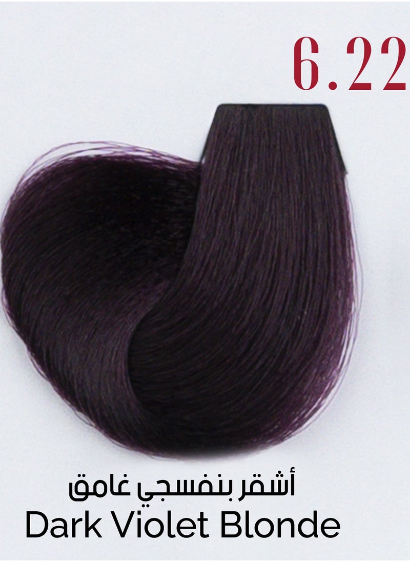 Ve Beauty Care Hair Dye 6.22 Dark Violet Blonde with Avena Protein 100 ML