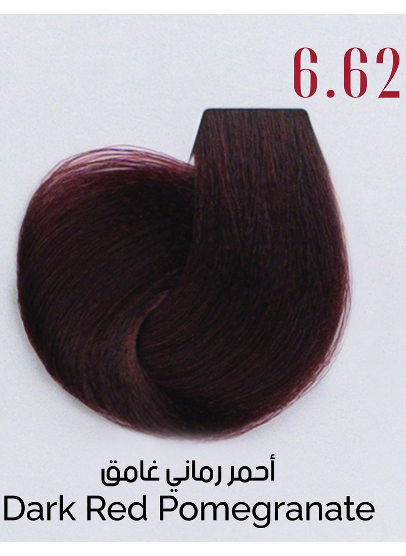 Ve Beauty Hair Dye 6.62 Dark Red Pomegranate with Avena Protein 100ML