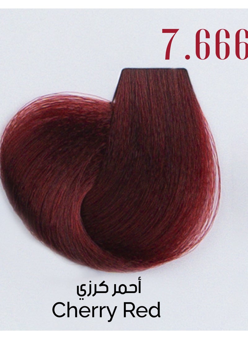 Ve Beauty Care Hair Dye 7.666 Cherry Red with Avena Protein 100ML