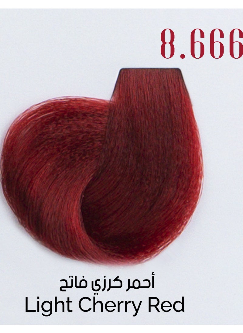 Ve Beauty Care Hair Dye 8.666 Light Cherry Red Blonde with Avena Protein 100 ML