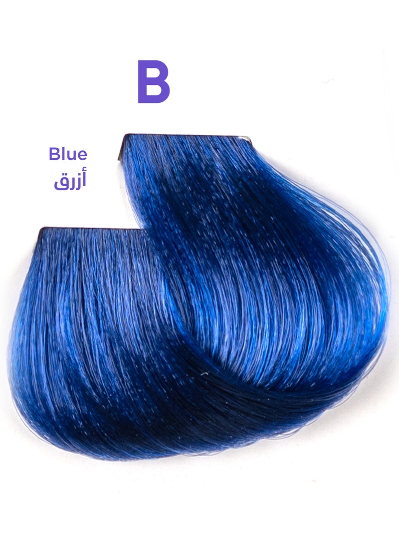 1B Hair Dye Blue Color B Tress Tones Tyrosine Enriched 100ML