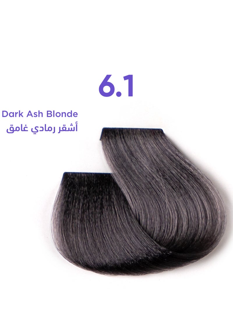 1B Hair Dye Dark Ash Blonde 6.1 Tress Tones Tyrosine Enriched 100ML