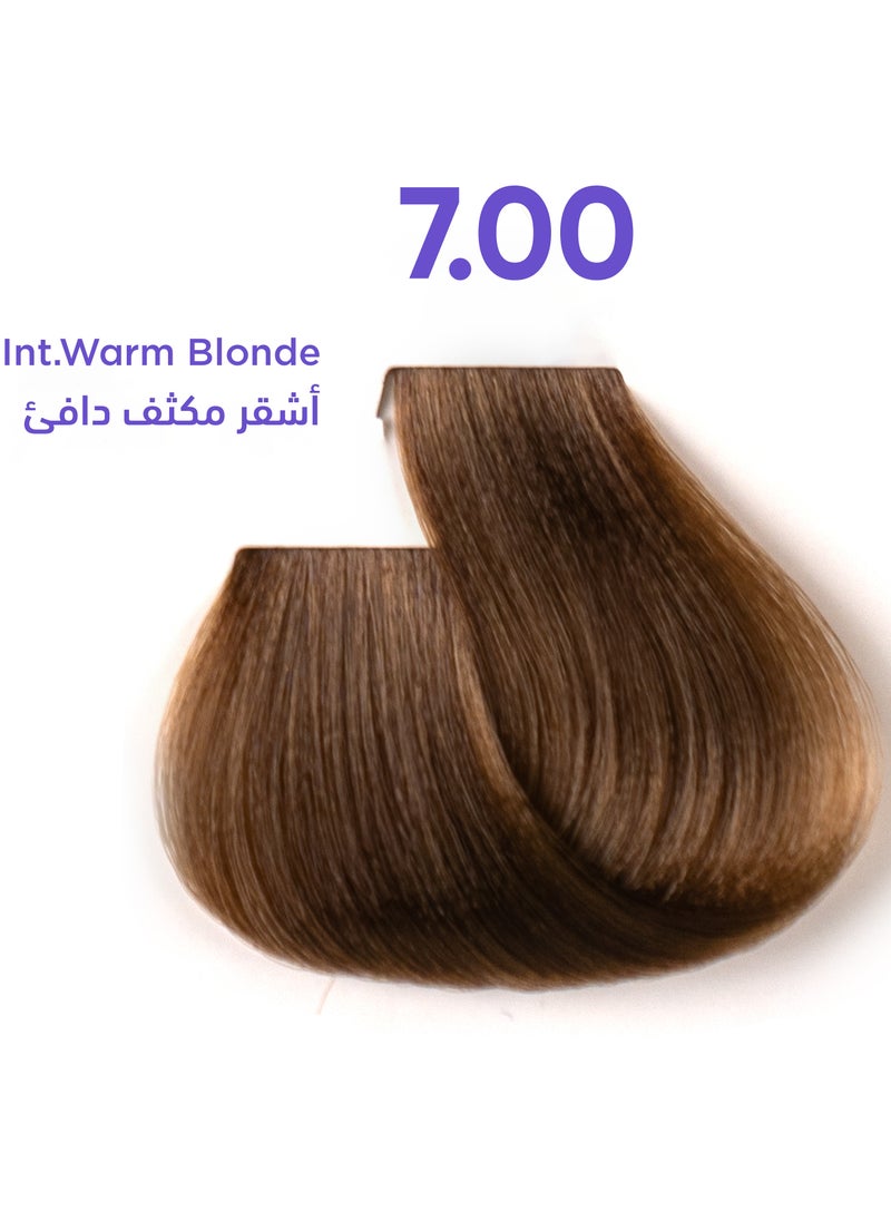 1B Hair Dye INT Warm 7 Blonde Tress Tones Tyrosine Enriched 100ML