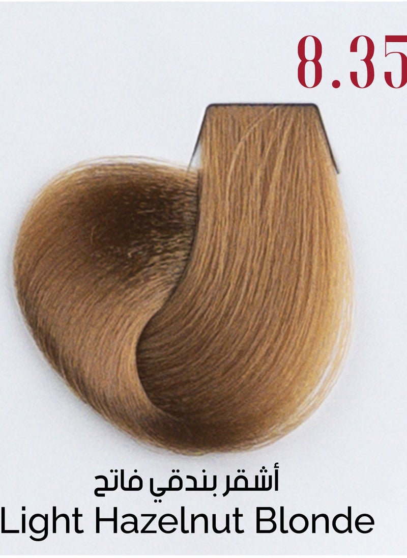 Ve Beauty Care Hair Dye 8.35 Light Hazelnut Blonde with Avena Protein 100 ML