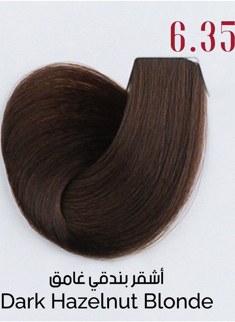 Ve Beauty Care Hair Dye 6.35 Dark Hazelnut Blonde with Avena Protein 100 ML