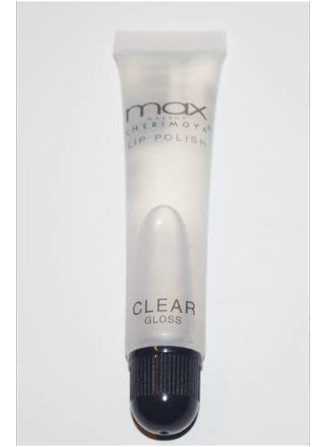 MAX Makeup Cherimoya Lip Polish Clear