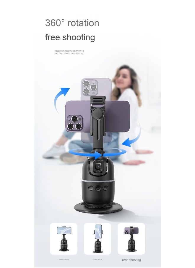 Gimbal Stabilizer for Smartphones, 3-axis Phone Gimbal for Android & iPhone, Phone Stabilizer for Video Recording with Face/Object Tracking