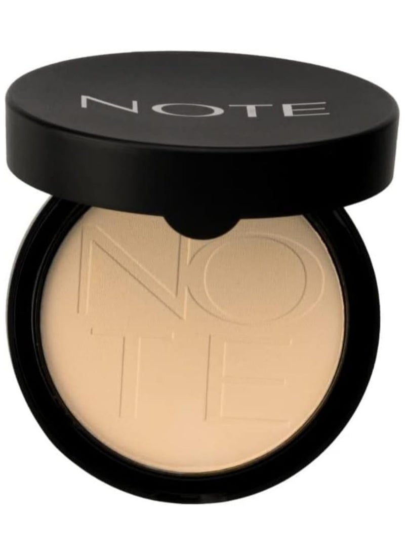 Note Compact Face Powder - 02 Natural Beige